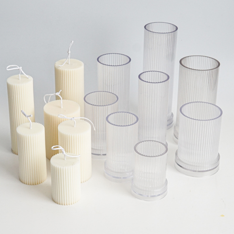 Candle Making Kits - Neue DIY Nadelstreifen runde Feine Zahn