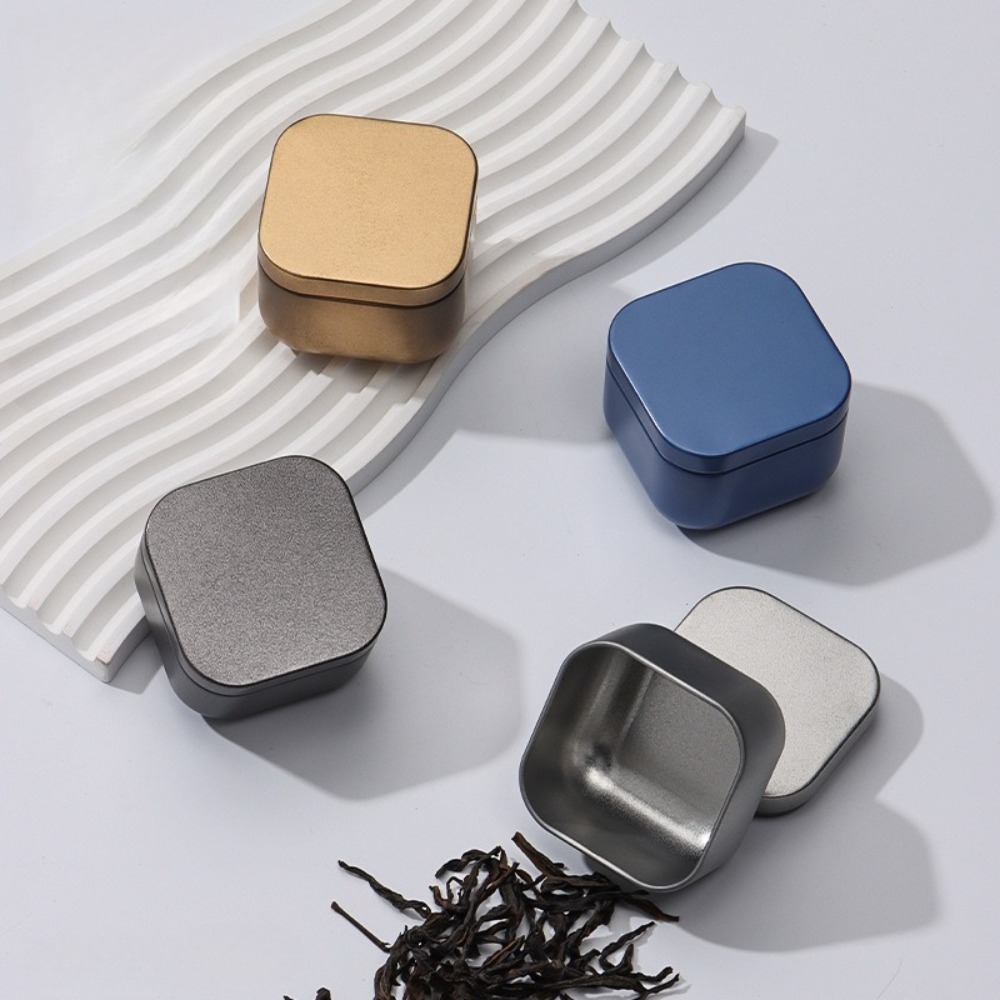 20 Stück leere, quadratische K – Tin Container Lid Bewertung und Preis