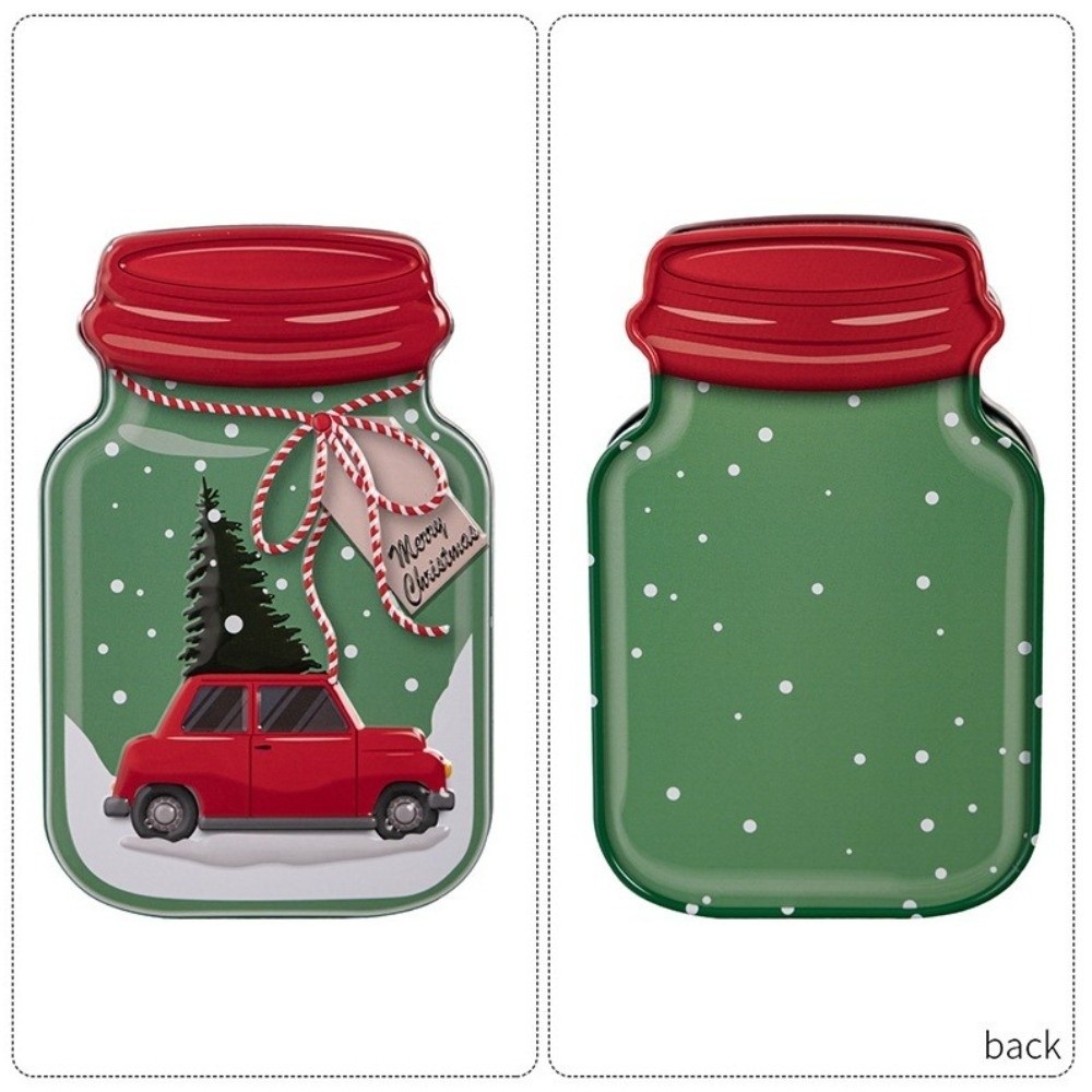 Metall-Weihnachtsdose mit Deck – Tin Container Lid Bewertung und Preis